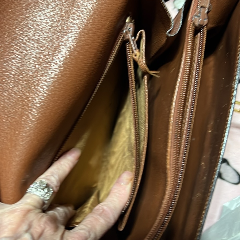 - TRADE Vintage Louis Vuitton Brown Monogram Shoulder Bag Dauphine PM - Picture 7 of 10